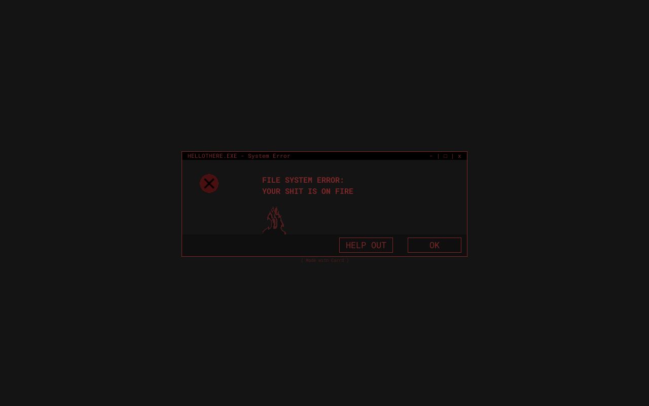Carrd profile picture for @hacks